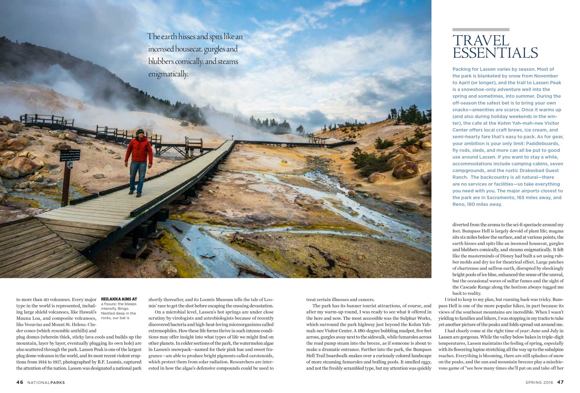 National Parks Magazine - Tear Sheet 3