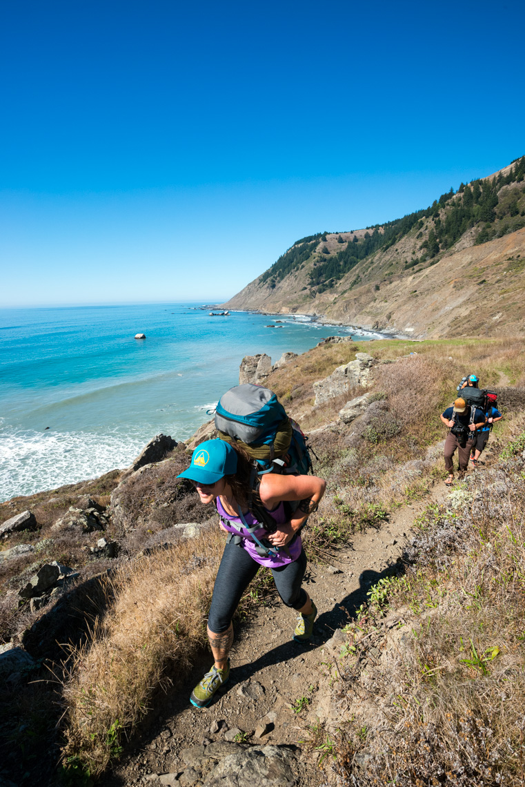 Backpacking the Lost Coast Trail, California