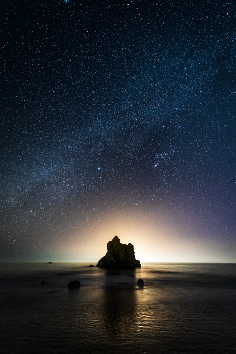 Night Sky - Bodega Bay, California