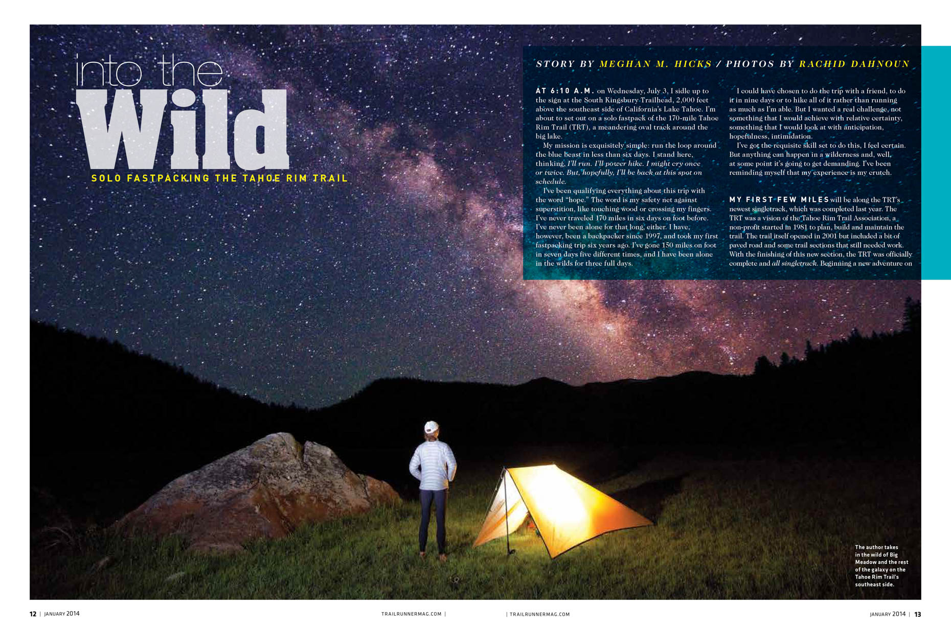 Trail Runner Magazine | Tahoe Rim Trail, California