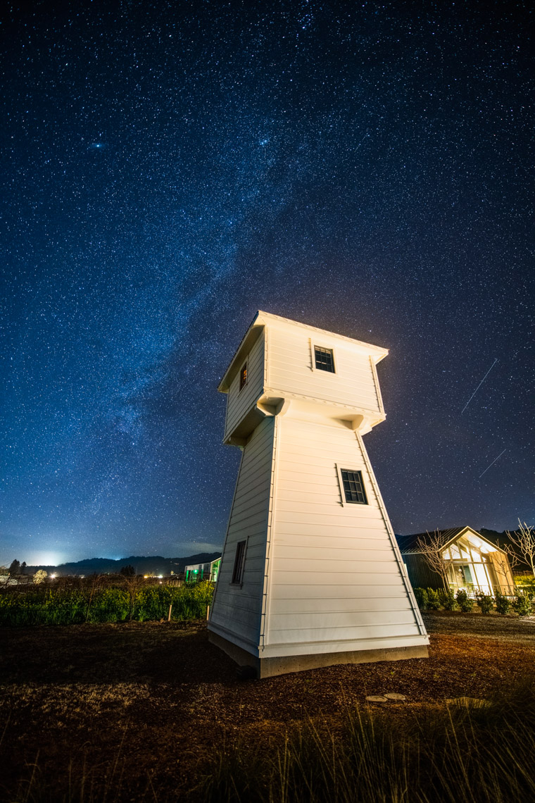 Night Sky - Silver Oak Winery - Sonoma County, California
